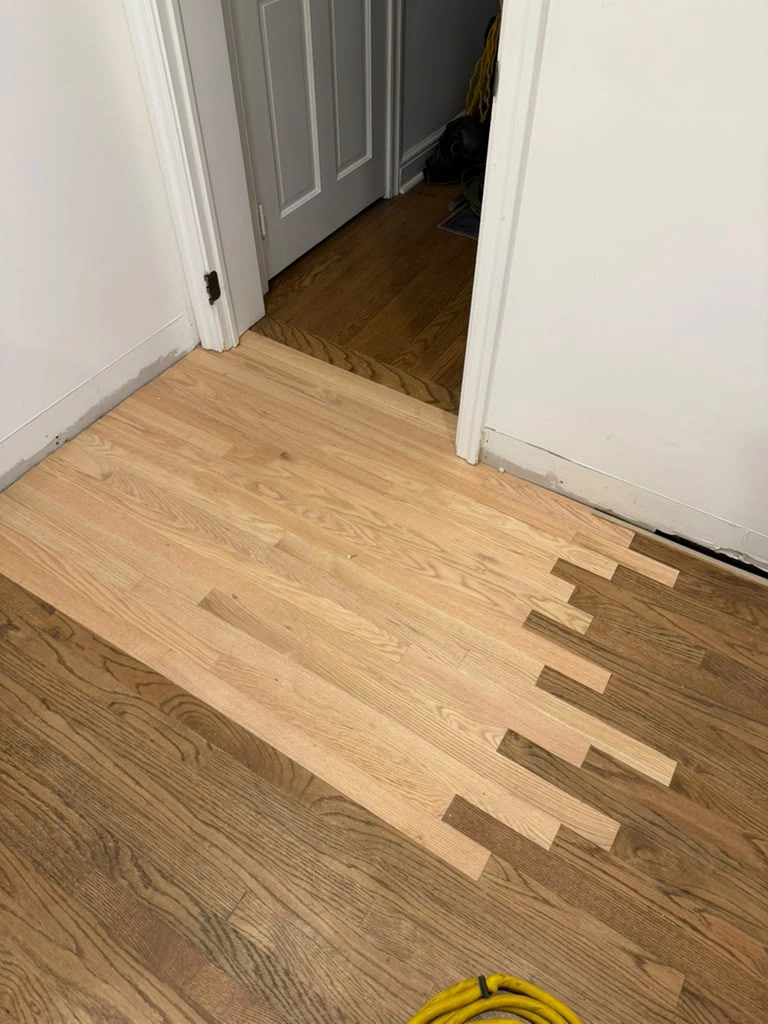Stair Treads and Stringers installation